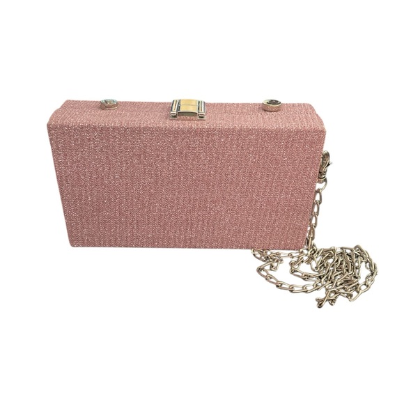 Still the Spotlight NWOT Pink Sparkly Novelty Camera Crossbody no callouts - Picture 2 of 7